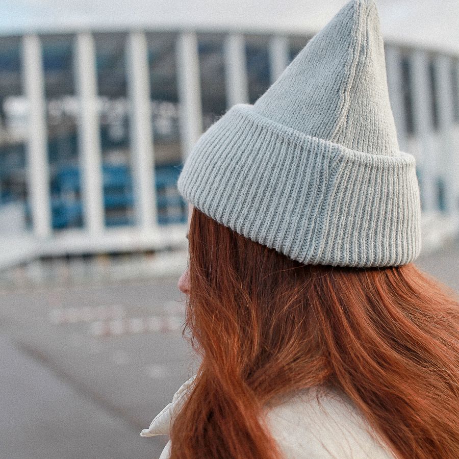 Merino Ribbed Beanie